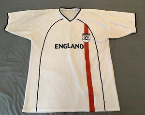 England Football Soccer Jersey Authentic England White X-Large - Picture 1 of 6