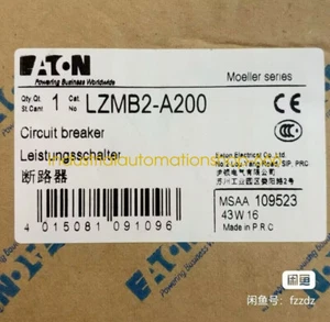1 STCK. NEU LZMB2-A200 Leistungsschalter über DHL oder FedEX - Bild 1 von 2