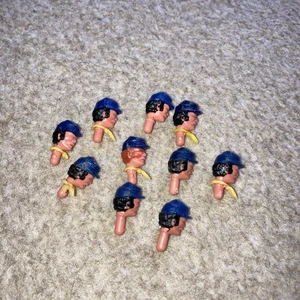 Vintage Timpo 3rd Series ACW Cavalry Infantry Solid Heads/Kepi Caps - Picture 1 of 2