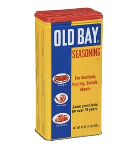 OLD BAY Seasoning, 16 oz - One 16 Ounce Fan-Favorite Tin Can of BAY...  - Picture 1 of 2