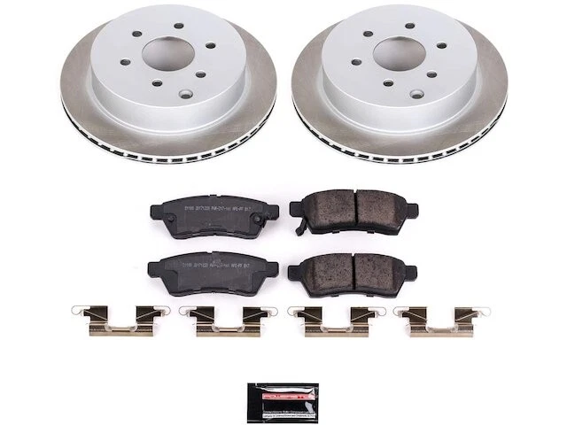 Rear Brake Pad and Rotor Kit For 2009-2012 Suzuki Equator 2010 2011 TT618SY - Image 1 of 1
