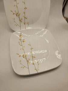  4er Set - Corelle Kobe 4 Speiseteller 10 3/4" QUADRATISCH EUC - Bild 1 von 4