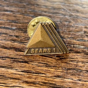 Prendedor Coleccionable Vintage: Premio Sears 5 Años Tono Dorado - Imagen 1 de 2