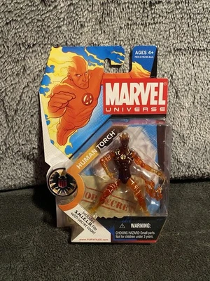 Marvel Universe Человеческий Факел Пламя на 007 Новый 3,75 Джонни Шторм Фантастическая Четверка - Изображение 1 из 2