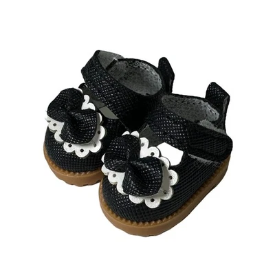 Mini Zapatos Muñeca Mary Jane Cuero PU con Decoración de Lazo Compatible para 15cm 17cm... Foto 1 de 4