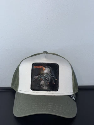 Goorin Bros Animal The Farm Trucker Béisbol Snapback Gorra Gorra Deadly Scorpion Foto 1 de 4