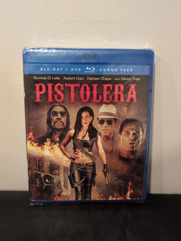 PISTOLERA (Bluray/DVD) Romina DiLeilla - Robert Davi -Danny Trejo NEW SEALED - Image 1 of 1