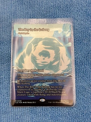 MTG Avatar M 0056 The Boy in the Iceberg - Dark Depths (Borderless FOIL) Mythic - Image 1 of 3