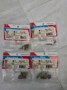 PENN UNION PNL-8-3B Bronze Lug 1 HOLE 14 SOL-8 STR.-#10-STUD-3 PACK-LOT OF 4 - Picture 1 of 3