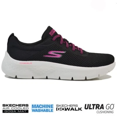 SCARPE ALLA CAVIGLIA DONNA SKECHERS MEMORY FOAM TRAINER FITNESS CORSA CAMMINATA MISURA - Immagine 1 di 4