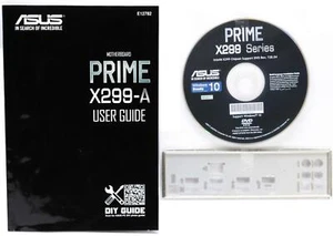 ASUS Prime X299-A - Handbuch - Blende - Treiber CD   #319452 - Bild 1 von 1