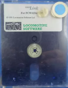 SCHNEIDER JOYCE/AMSTRAD PCW -- LOCOLINK (LOCOMOTIVE SOFTWARE - 3" DISK) - Picture 1 of 3