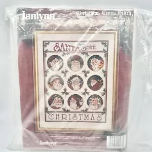 Janlynn Weihnachten Kreuzstich NEUN WEIHNACHTSMÄNNER SAMPLER #125-67 14" x 18 - Bild 1 von 17