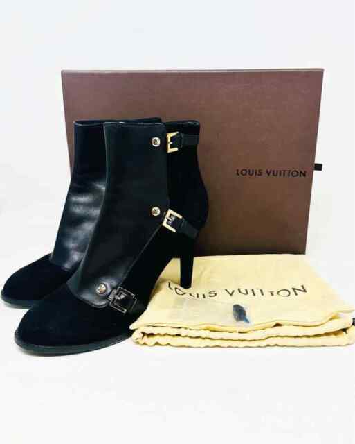 original Genuino [Con Caja De Regalo] V's Nuevo Louis Vuitton super Botas  Largas De Tacón Alto Martin Mujer Todo-Partido Moda De Lujo 100 % Auténtico  origi