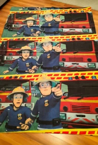 Bettwäsche Feuerwehrmann Sam Standartgröße Kinderbettwäsche TOP Bettbezug Kissen - Bild 1 von 15