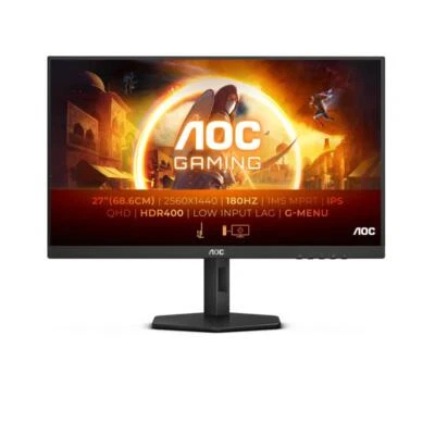 AOC Q27G4X computer monitor 68.6 cm (27") 3840 x 2160 pixels 4K Ultra HD LCD Bla - Image 1 of 4