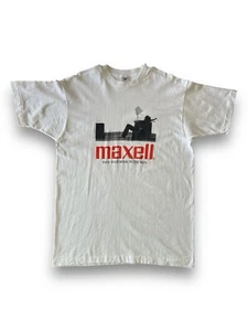 Camiseta Maxell Vintage Años 90 Lleva Tu Música Al Máximo Blown Away Audio Promo XL - Imagen 1 de 22