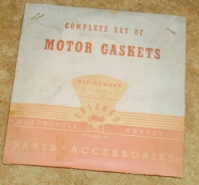 Juntas Harley Davidson de repuesto vintage Foto 1 de 4