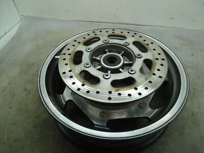 05 KAWASAKI VN VULCAN 1600 CLASSIC REAR MAG WHEEL AND BRAKE ROTOR  W-113 - Imagem 1 de 4