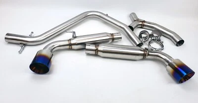 Volkswagen VW 10-14 "BURNT TIPS" 2.0T MK6 10-14 Golf GTi Catback Exhaust System - Image 1 of 3