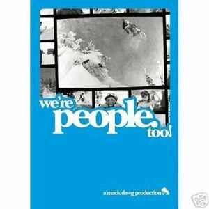 Mack Dawg - We're People Too - Snowboard DVD SALE - Picture 1 of 1