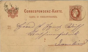 1884, Cor Karte " BEZAU" - Bild 1 von 1