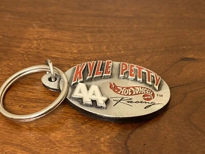 Llavero Hot Wheels 44 Racing 1997 raro Kyle Petty Mattel Nascar Foto 1 de 2