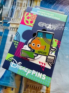 2025 Disney Parks Epcot Center Pavilion Symbol Mystery Box Pin Nemo ONLY - Picture 1 of 1