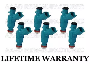 Genuine Set of 6 Bosch Fuel Injectors For 2004 Mazda B4000 V6 - Picture 1 of 2