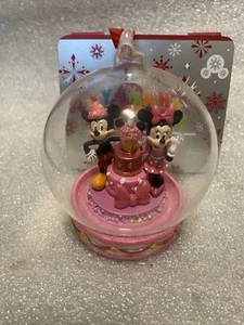 Disney Mickey Minnie Happy Birthday Weihnachtsornament Skizzenbuch Neu mit Etikett - Bild 1 von 5