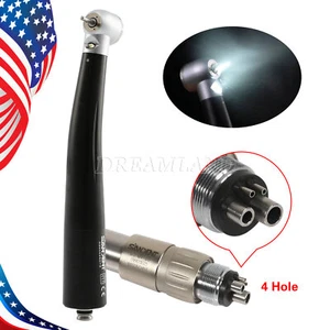 NSK Style Dental LED E-generator High Speed Handpiece / 4 Hole Quick Coupler - Picture 1 of 45