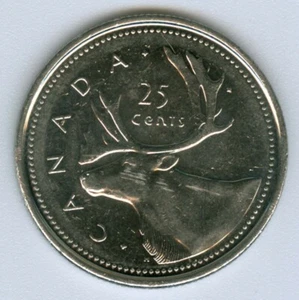 CANADA - 2002 P CANADIAN 25 CENTS COIN MONEY - Picture 1 of 2