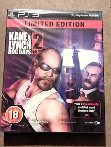 Kane & Lynch 2 Dog Days Edizione Limitata PS3 Nuovo Sigillato UK PAL Sony PlayStation 3 - Foto 1 di 2