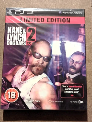 Kane & Lynch 2 Dog Days Limited Edition PS3 New Sealed UK PAL Sony PlayStation 3 - Image 1 of 2