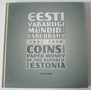 COINS AND PAPER MONEY OF THE REPUBLIC OF ESTONIA 1991-2010 CATALOGUE 2010 - Picture 1 of 10
