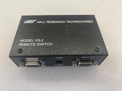 Hall Research VS-2 Remote Switch 2 in x 1 out High Performance, Solid-State VGA - Image 1 of 3