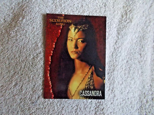Inkworks 2002: Scorpion King "CASSANDRA" #3 Trading Card - The Rock!