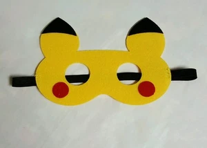 Pikachu Mask For Pretend Play/costume etc.Pokemon Go - Picture 1 of 2