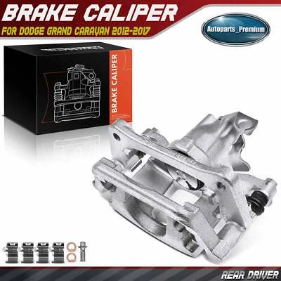 Pinça de freio traseira LH com suporte para Chrysler Town & Country Dodge Grand Caravan - Imagem 1 de 4