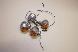 KAWASAKI ZL400 ZL 400 ELIMINATOR set of indicators turn signals damaged - Picture 1 of 8