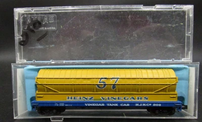 N Scale Heinz Vinegars 57 3012 model Railroad Train Tank Car With Case Gauge - Image 1 of 4
