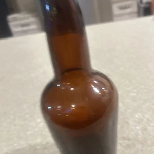 Vintage American Bottle Company Amber Beer Bottle 1910-1916 - Picture 1 of 9