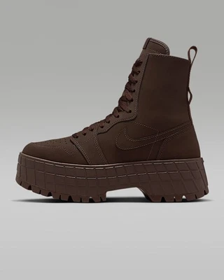 Nike Women's Air Jordan 1 Brooklyn Boot -Baroque Brown - IO8742-237 Expedited - Image 1 of 4