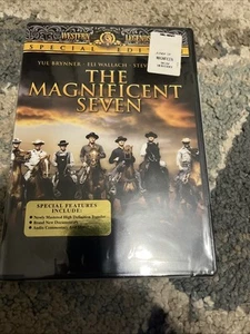 The Magnificent Seven (DVD, 1960) New Sealed Yul Brynner Eli Wallach Western - Picture 1 of 2