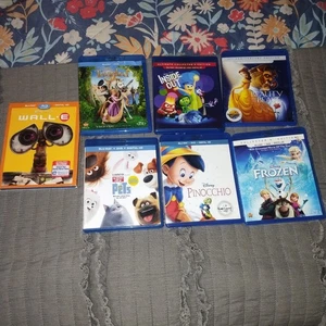 Disney And Illumination 7 Blu-ray DVDs - Imagen 1 de 18