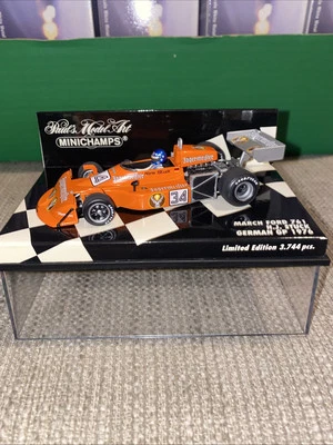 MINICHAMPS 1:43 MARCH FORD 761 H.J. STUCK GERMAN GP 1976 - Image 1 of 4