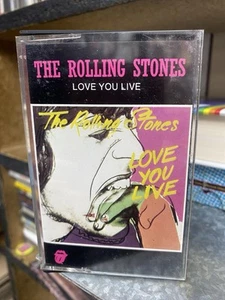 THE ROLLING STONES - Love You Live - CASSETTE TAPE - EXCELLENT CONDITION TAPE - Picture 1 of 3