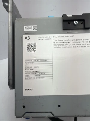 2021-2024 HONDA ODYSSEY RADIO RECEIVER INFOTAINMENT COMPUTER CONTROL MODULE OEM - Image 1 of 4