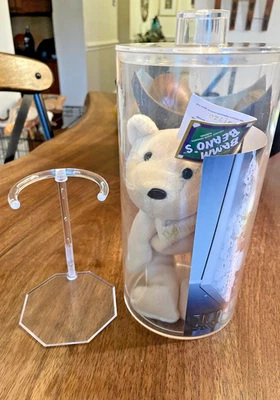 Tony Gwynn SIGNED AUTOGRAPH  #136/720 Bamm Beano’s  #19 Plush Bear July 98 - Image 1 of 4