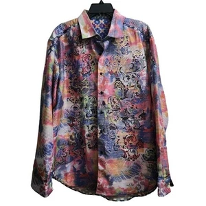 Robert Graham Herren Gr. XL Limited Edition Laser Art Hemd Mehrfarbig 335/1170 - Bild 1 von 9